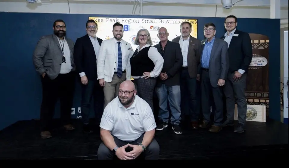 Group photo at Pikes Peak Region Small Business Week